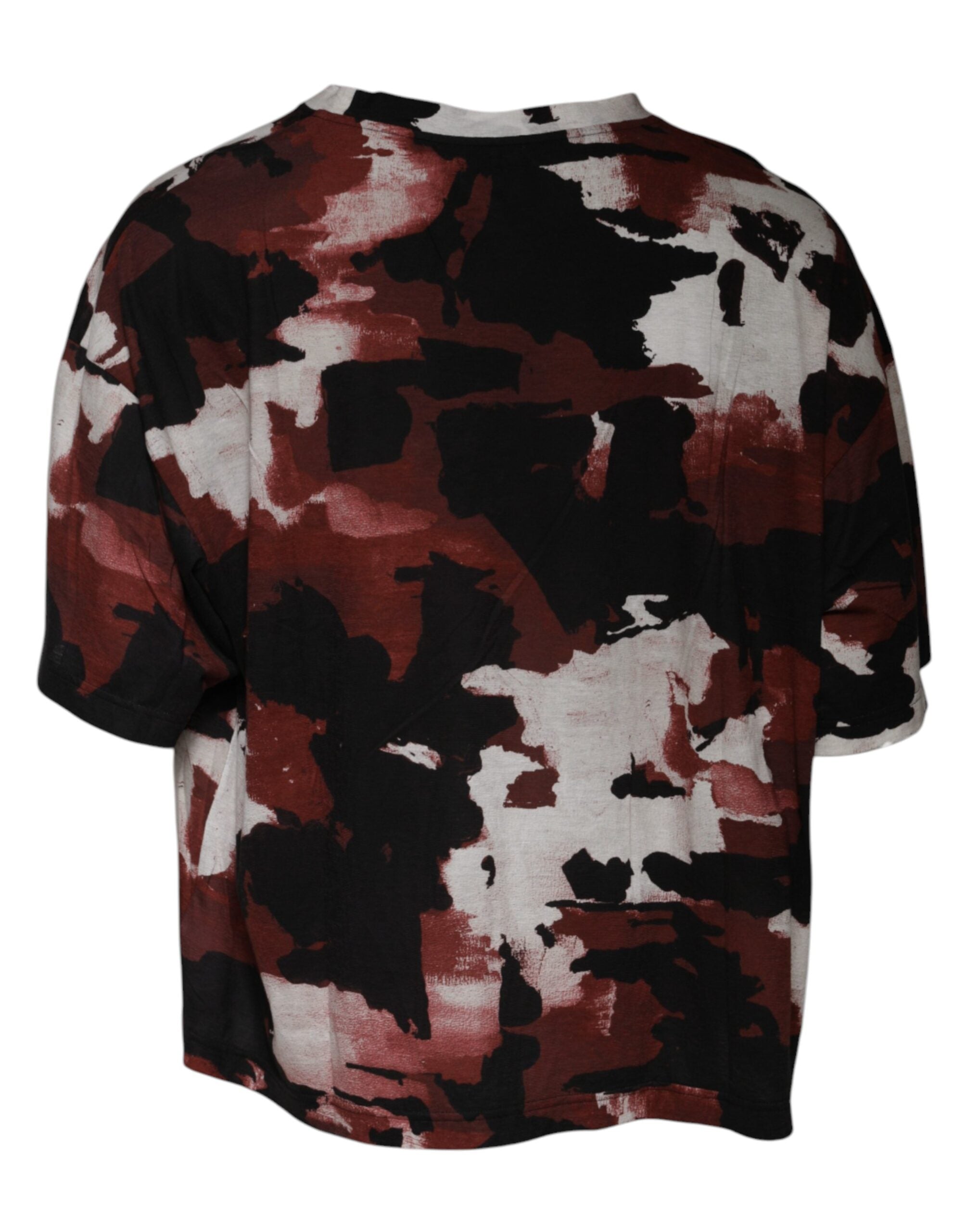 Dolce &amp; Gabbana Multicolor Camouflage Crew Neck T-shirt/IT56 | XXL/Multicolor