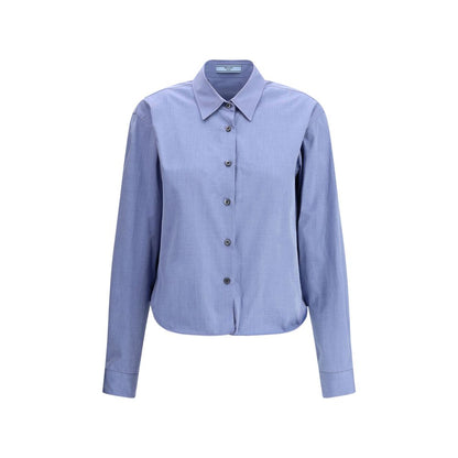 Prada Prada Shirt with adjustable hem/IT42 | L/Light Blue