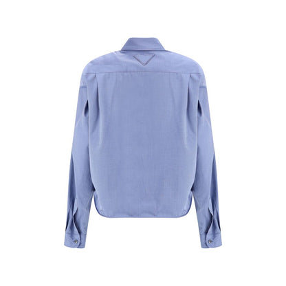 Prada Prada Shirt with adjustable hem/IT42 | L/Light Blue