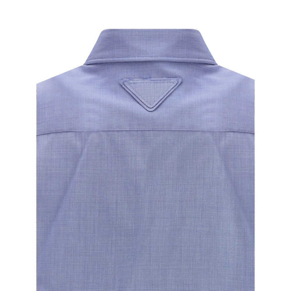 Prada Prada Shirt with adjustable hem/IT42 | L/Light Blue