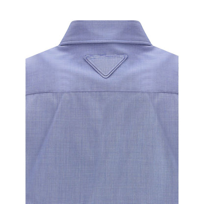 Prada Prada Shirt with adjustable hem/IT42 | L/Light Blue