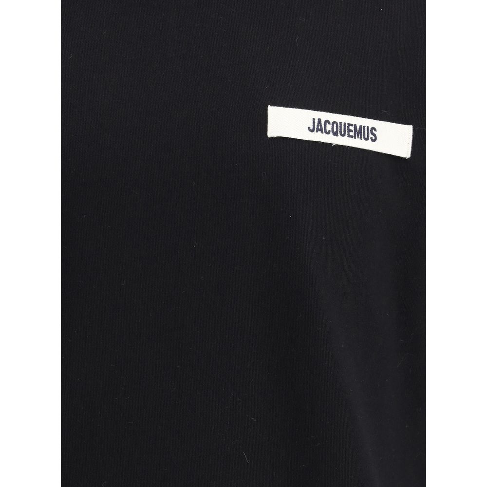 Jacquemus Jacquemus Logoed Hoodie/M/Black