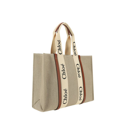 Chloé Chloé Woody Handbag/one size/Beige