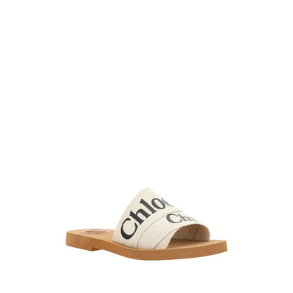 Chloé Chloé Woody Sandals/EU35/US5/White