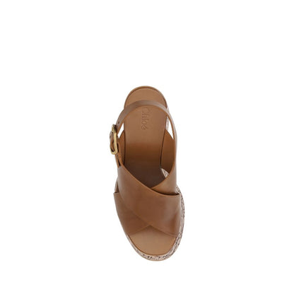 Chloé Chloé Maxime Sandals/EU37/US7/Brown