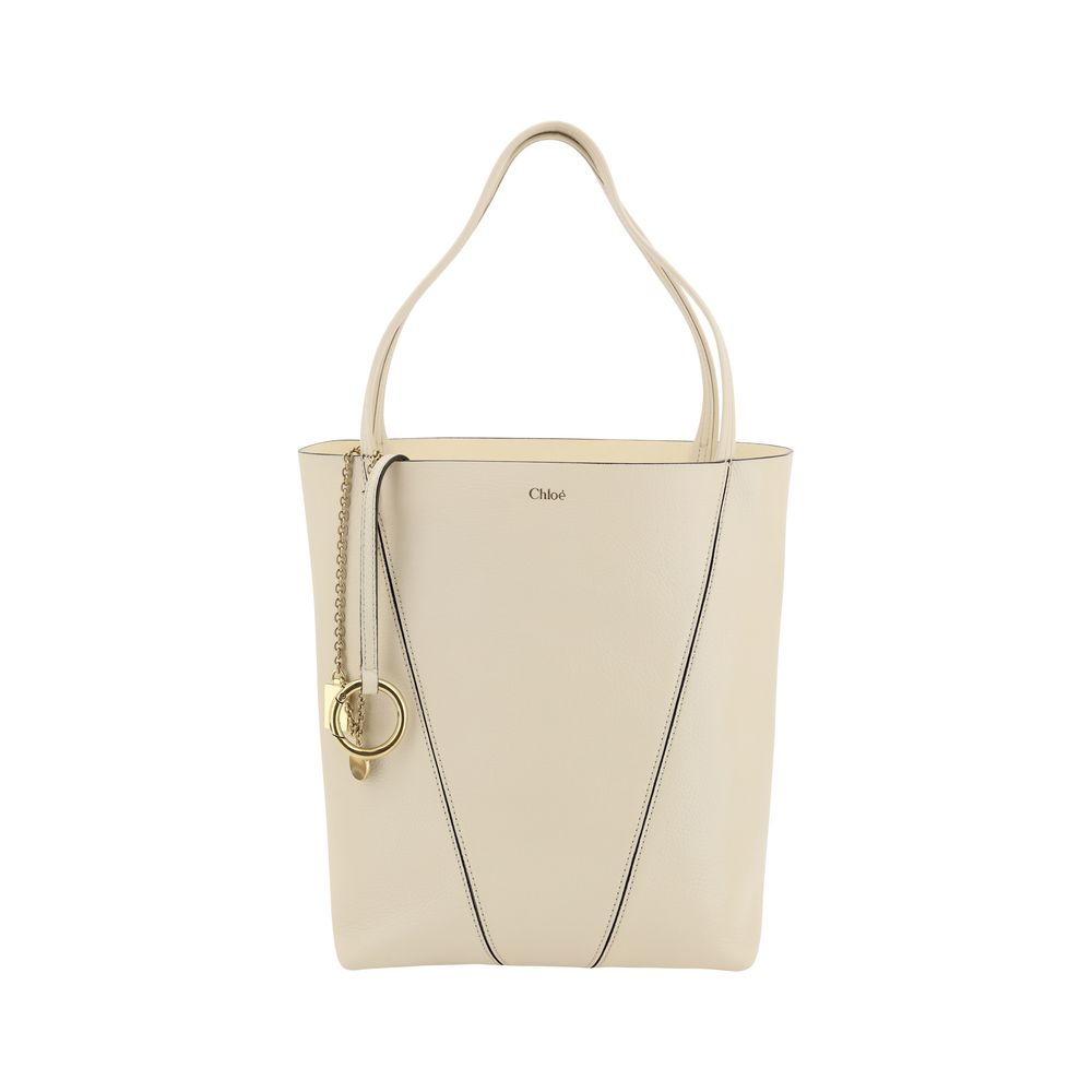 Chloé Chloé Spin Shoulder Bag/one size/Cream