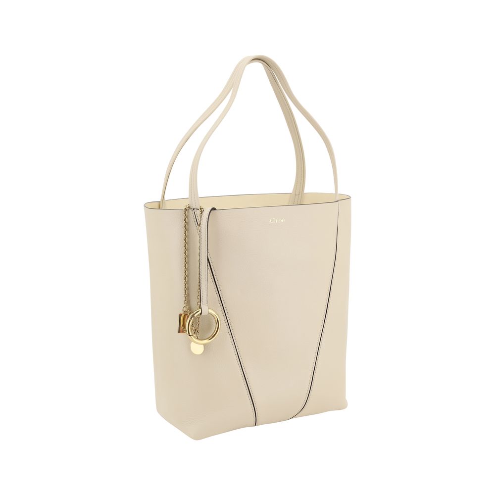 Chloé Chloé Spin Shoulder Bag/one size/Cream