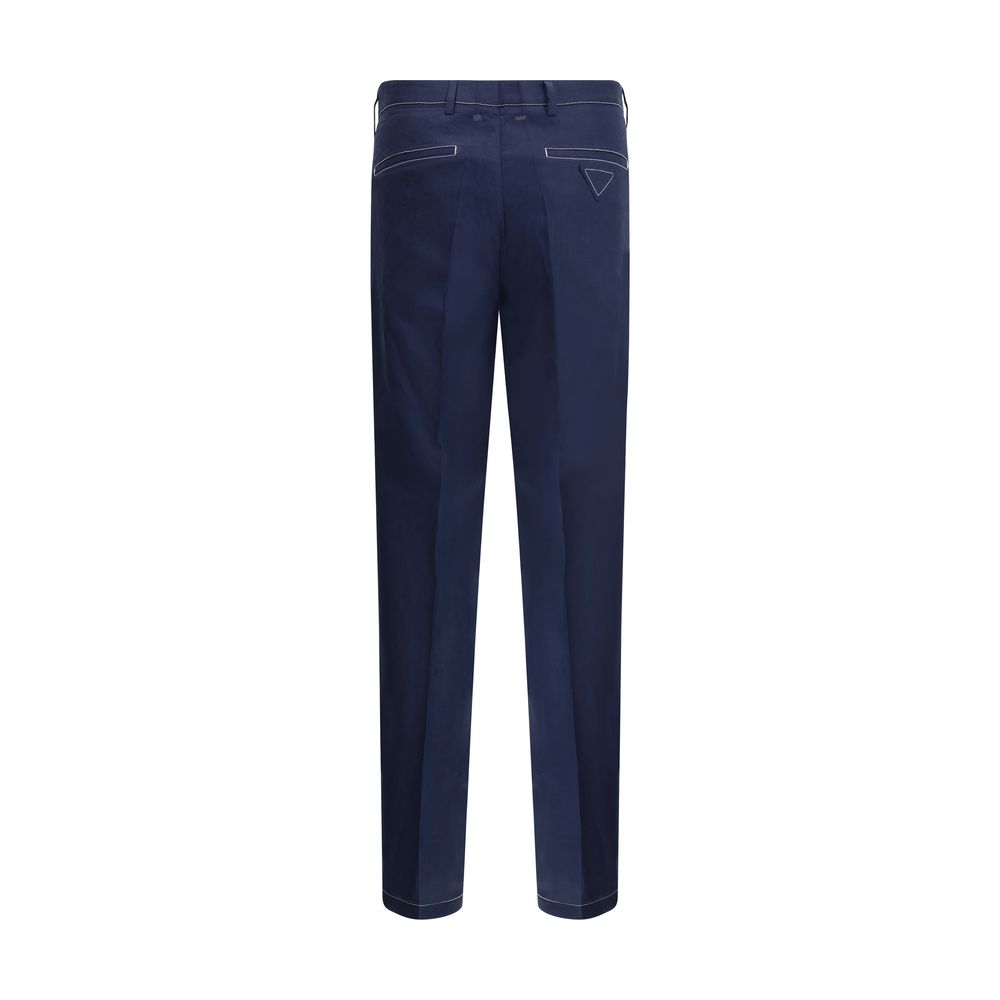 Prada Prada Linen Pants/IT48 | M/Blue