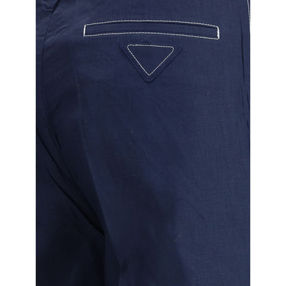 Prada Prada Linen Pants/IT48 | M/Blue