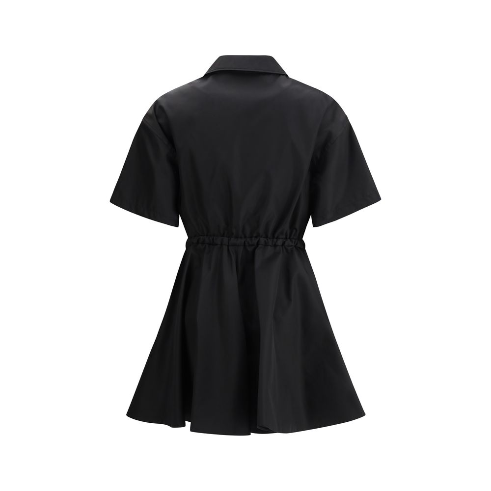Prada Prada Nylon chemisier Dress/IT40 | M/Black