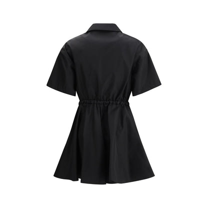 Prada Prada Nylon chemisier Dress/IT42 | L/Black