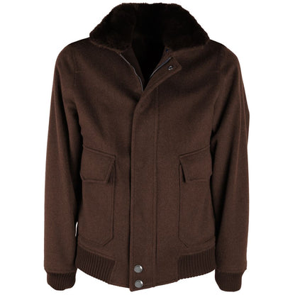Loro Piana Made in Italy Brown Wool Vergine Jacket/IT48 | M/Brown