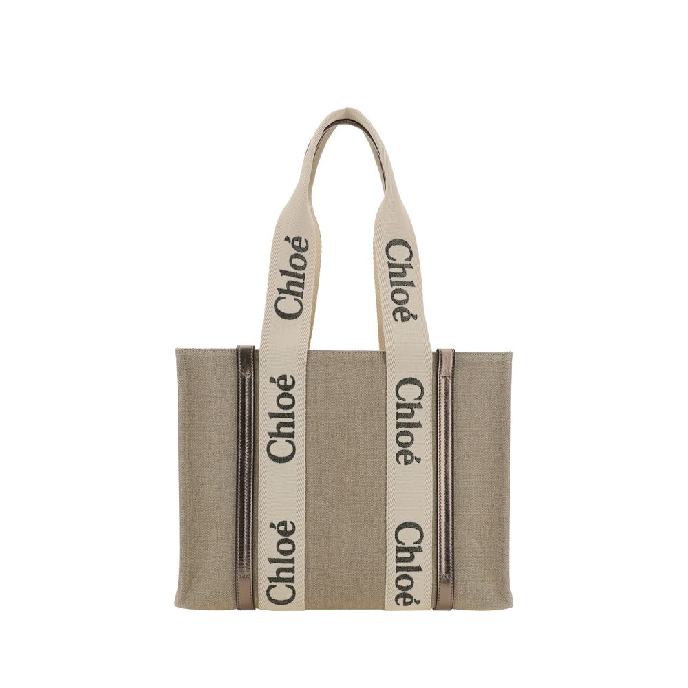 Chloé Chloé Woody Shoulder Bag/one size/Beige