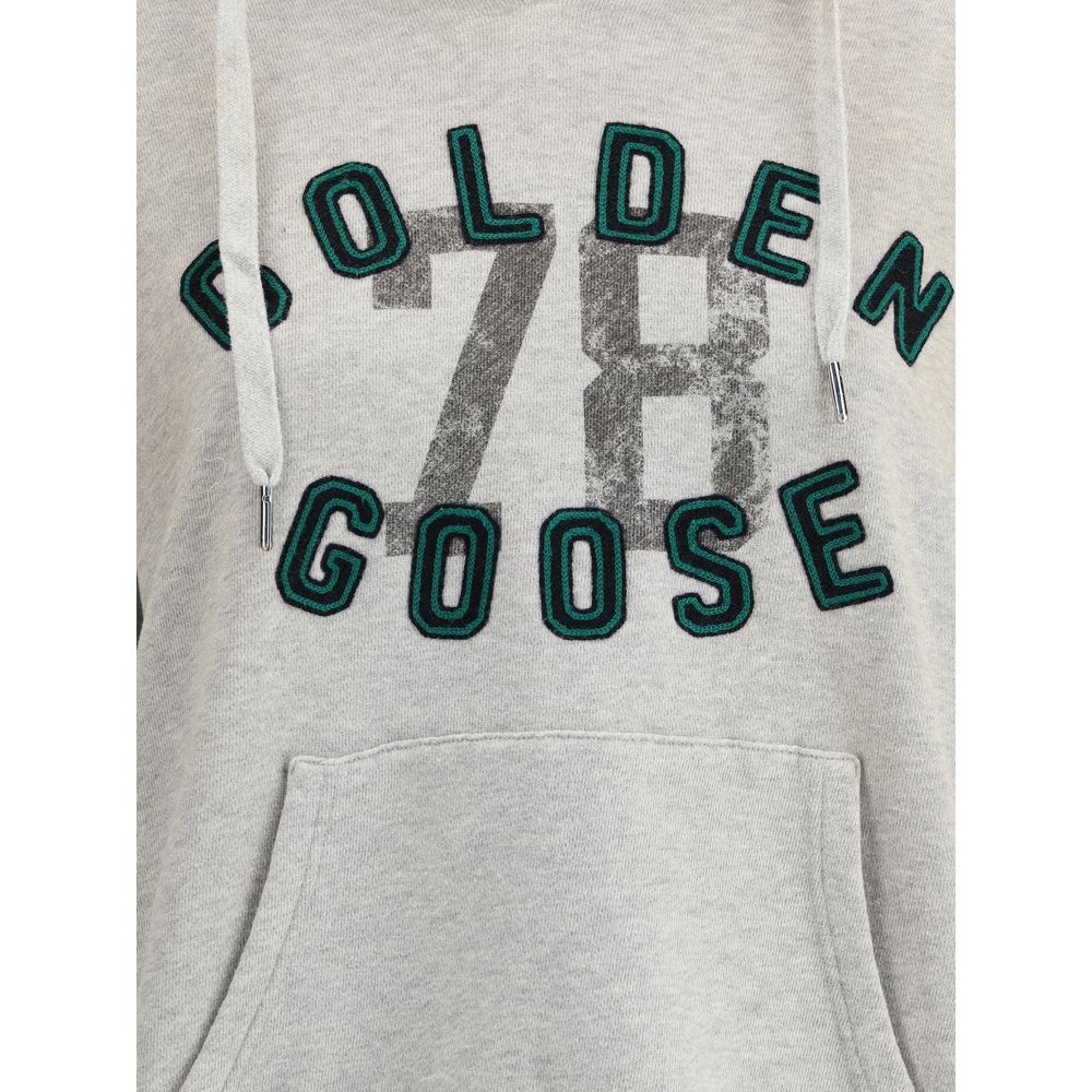 Golden Goose Golden Goose Logo Hoodie/S/Gray