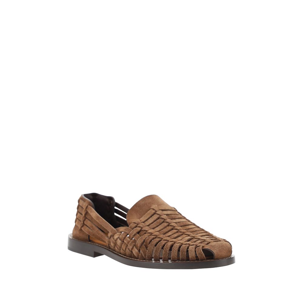 Brunello Cucinelli Loafers/EU42.5/US9.5/Brown