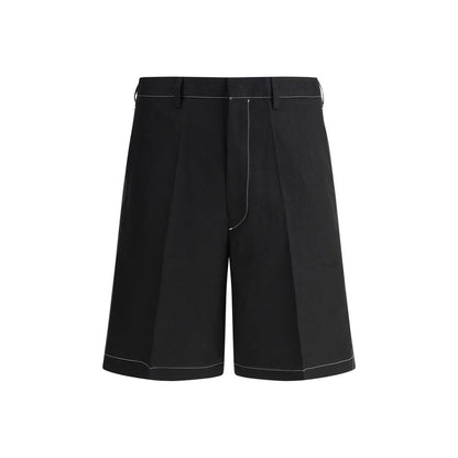 Prada Prada Contrast stitching Shorts/IT52 | XL/Black