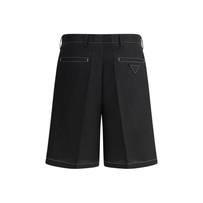 Prada Prada Contrast stitching Shorts/IT52 | XL/Black