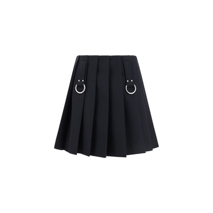 Prada Prada Wool pleated Miniskirt/IT40 | M/Blue