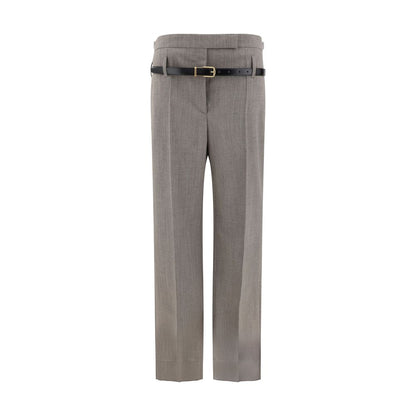 Prada Prada Mélange palazzo Pants/IT40 | M/Brown