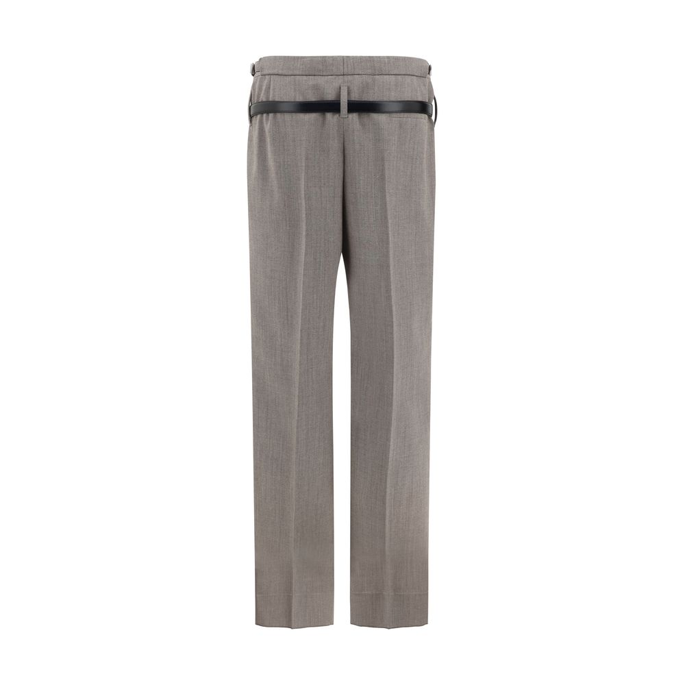 Prada Prada Mélange palazzo Pants/IT40 | M/Brown