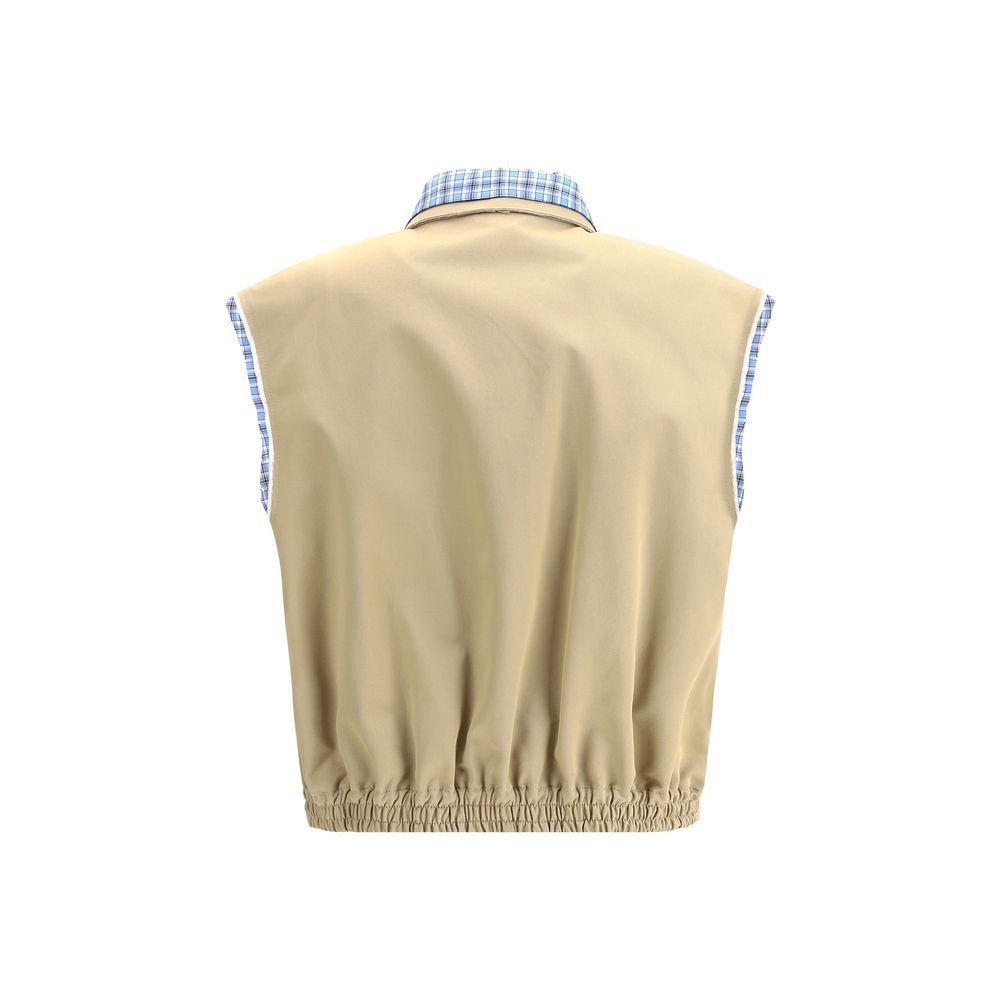 Miu Miu Miu Miu Vest Jacket/IT42 | L/Beige