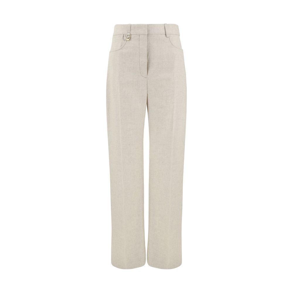 Jacquemus Jacquemus Le Pantalon Sauge Pants/IT38 | S/Beige