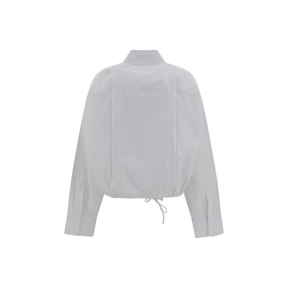 Prada Prada Cropped Shirt/IT40 | M/White