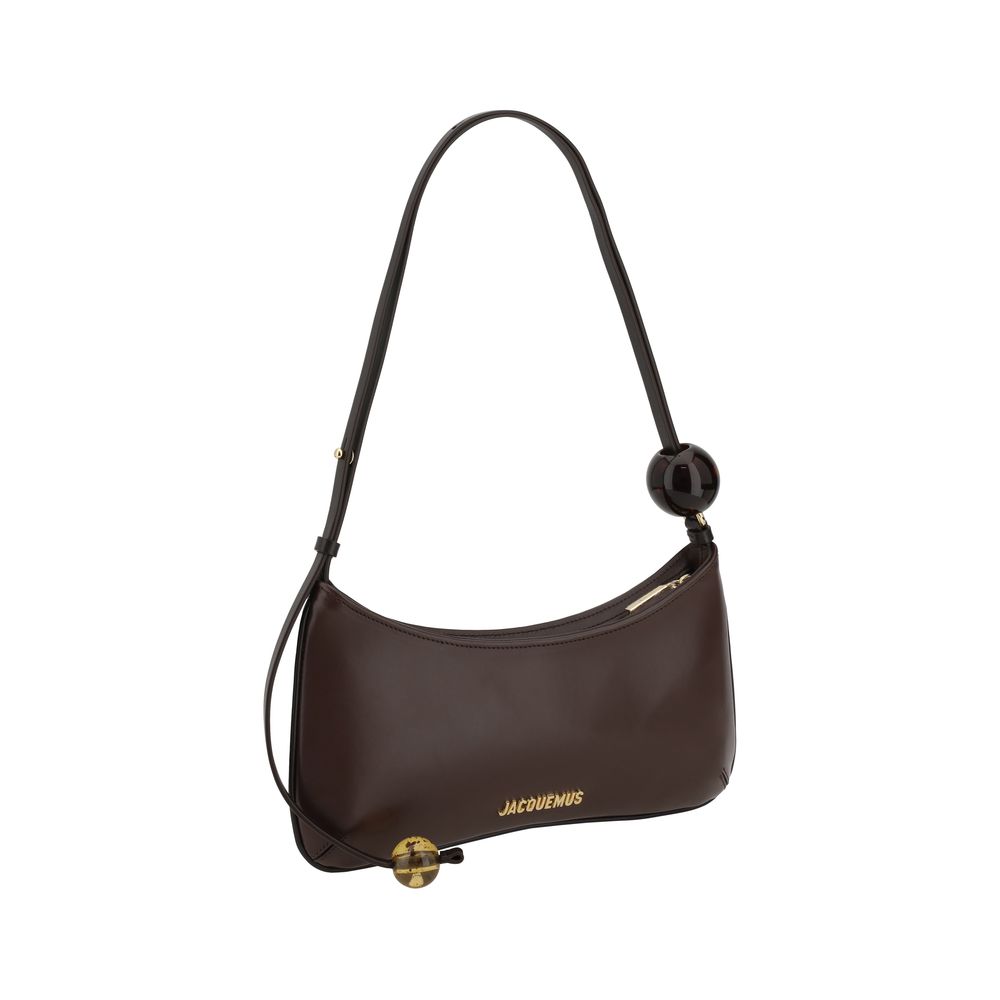 Jacquemus Jacquemus Le Bisou Perle Shoulder Bag/one size/Brown