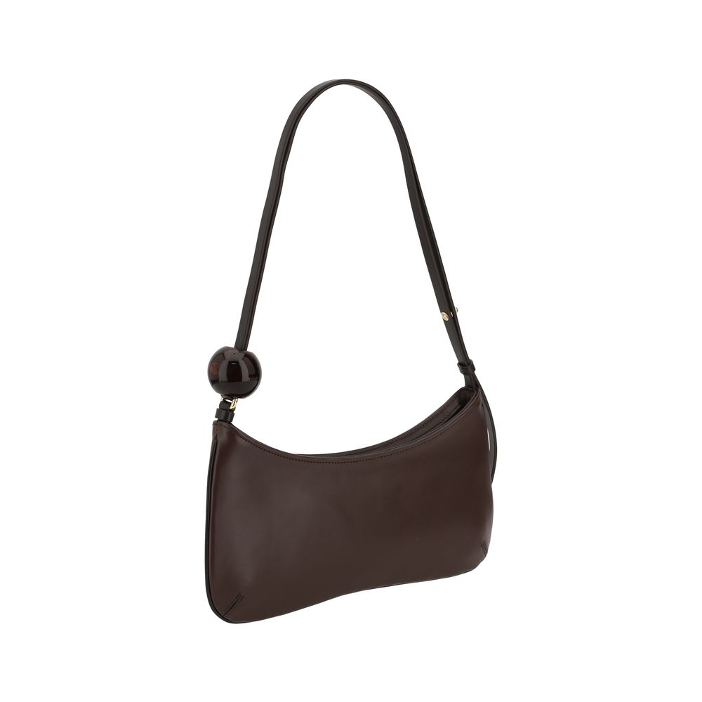 Jacquemus Jacquemus Le Bisou Perle Shoulder Bag/one size/Brown