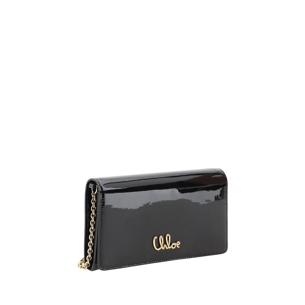 Chloé Chloé Iconic Clutch Bag/one size/Black