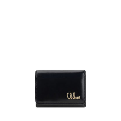 Chloé Chloé Logo Wallet/one size/Black