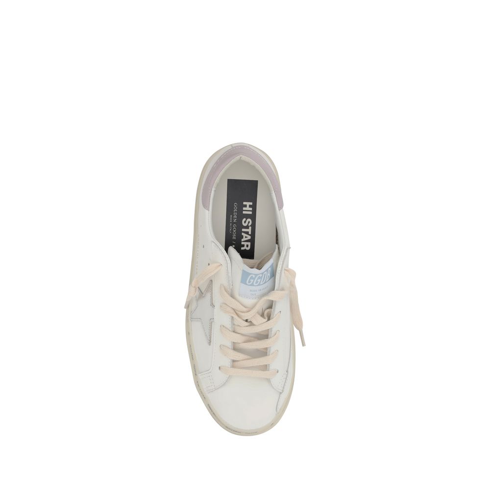 Golden Goose Golden Goose Hi Star Sneakers/EU40/US10/White