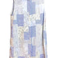 Equipment Michaela Linear Patchwork Silk Dress-Stripes-Blue Multi-Small