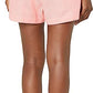 BCBG Maxazria High-Waisted Pleated Belted Shorts - /Light Pink - S