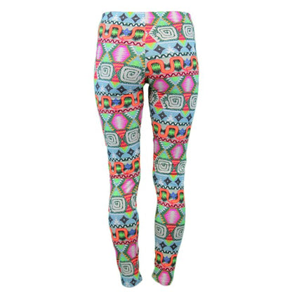 Mara Hoffman Resort Wear Leggings - Abstract - Green Multi/Astrodreamer