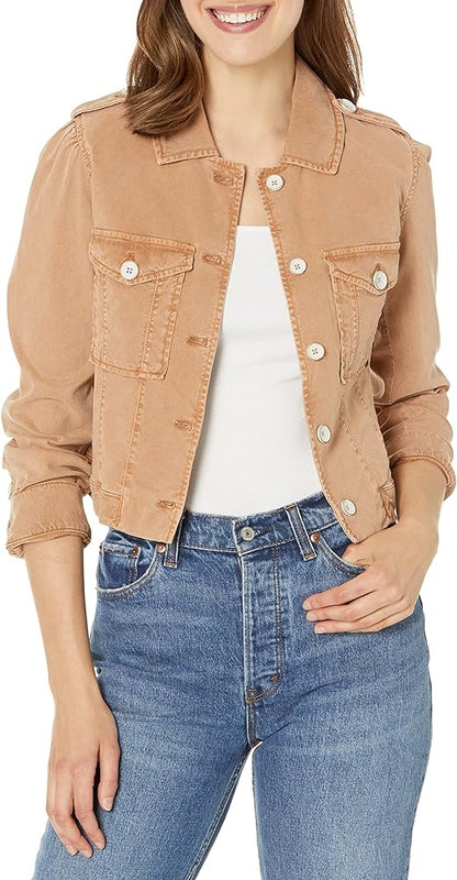 Paige Vintage Inspired Cropped Pacey Jacket