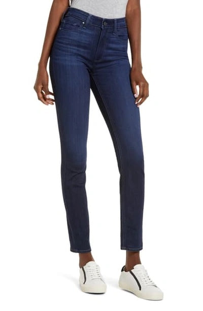 Paige Hoxton Straight Ankle Raw Hem Jeans -