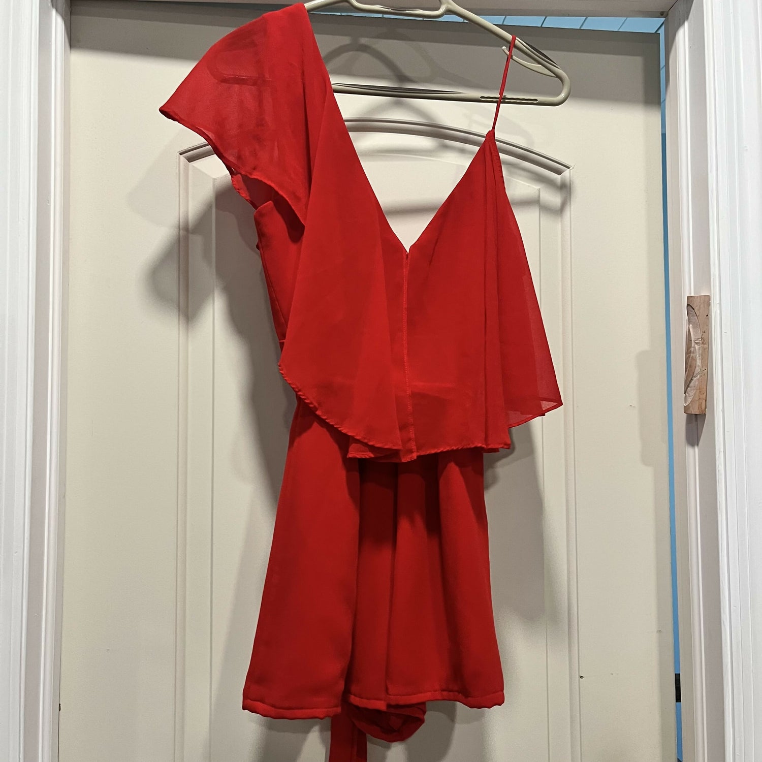 Fame red romper - red / 4