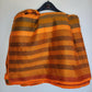 Ecualama putumayo baby alpaca wool throw blanket sofa cover queen burnt orange