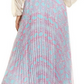 Diane Von Furstenberg Midi Kalina Skirt - Reptile - Blue Multi/Blue/Pink Multi - L