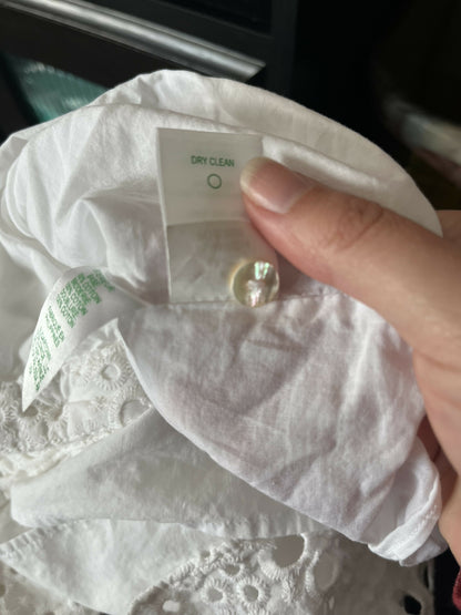 Lilly Pulitzer Hazelanne Eyelet Tiered Dress White - 6