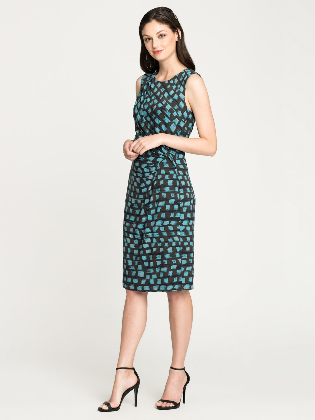 NIC+ZOE Vivid Waist Twist Dress -