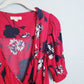 Yumi Kim Half Sleeve Paige Wrap Blouse - Floral - Red Multi/Floral Tango Red - XS