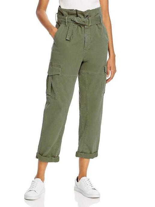 FRAME Denim Belted Pant - /Green - 27