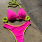 Lubyswim Gina Handmade Brazilian Swimsuits Set / S