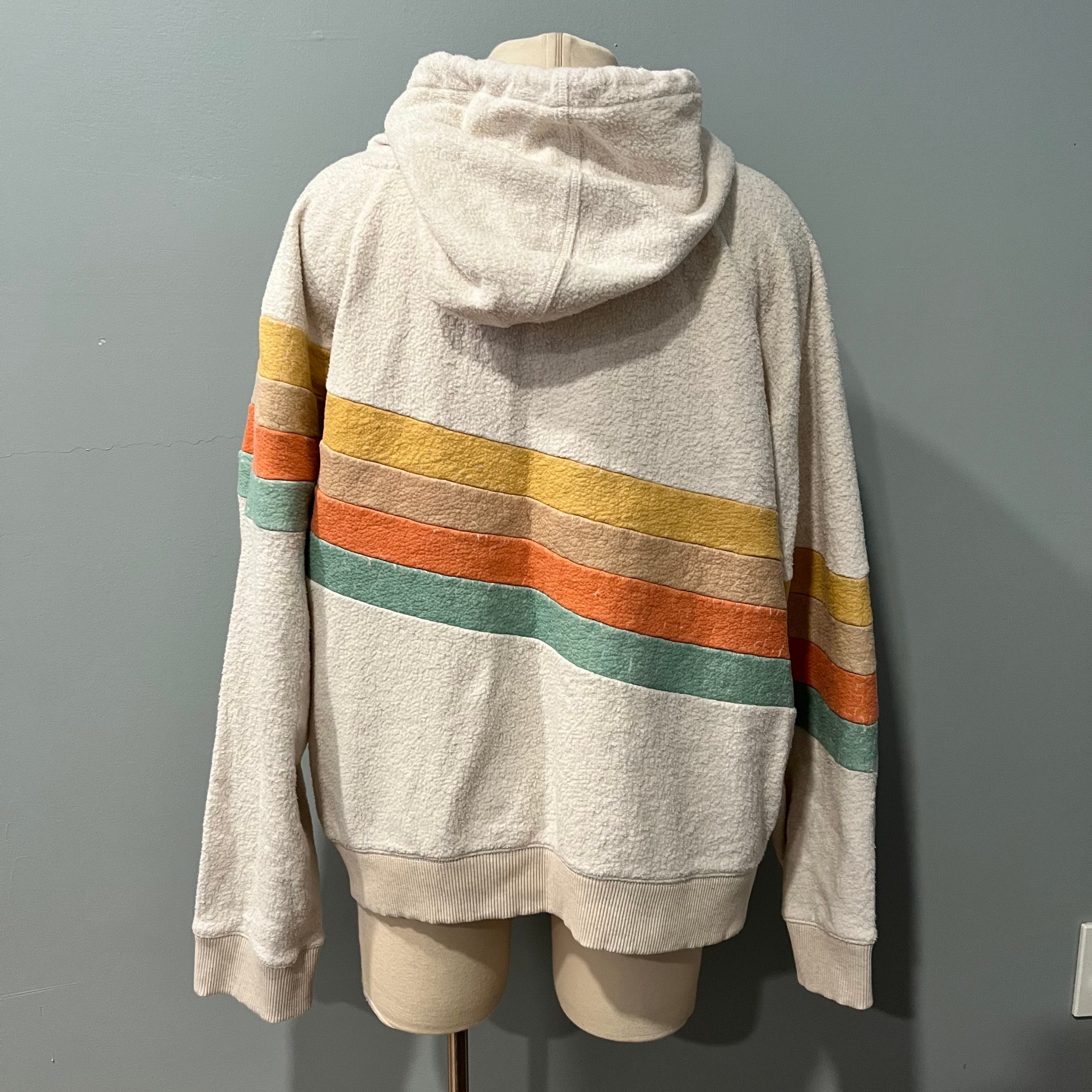 Faherty Sonoma Hoodie Vintage Surf Stripe