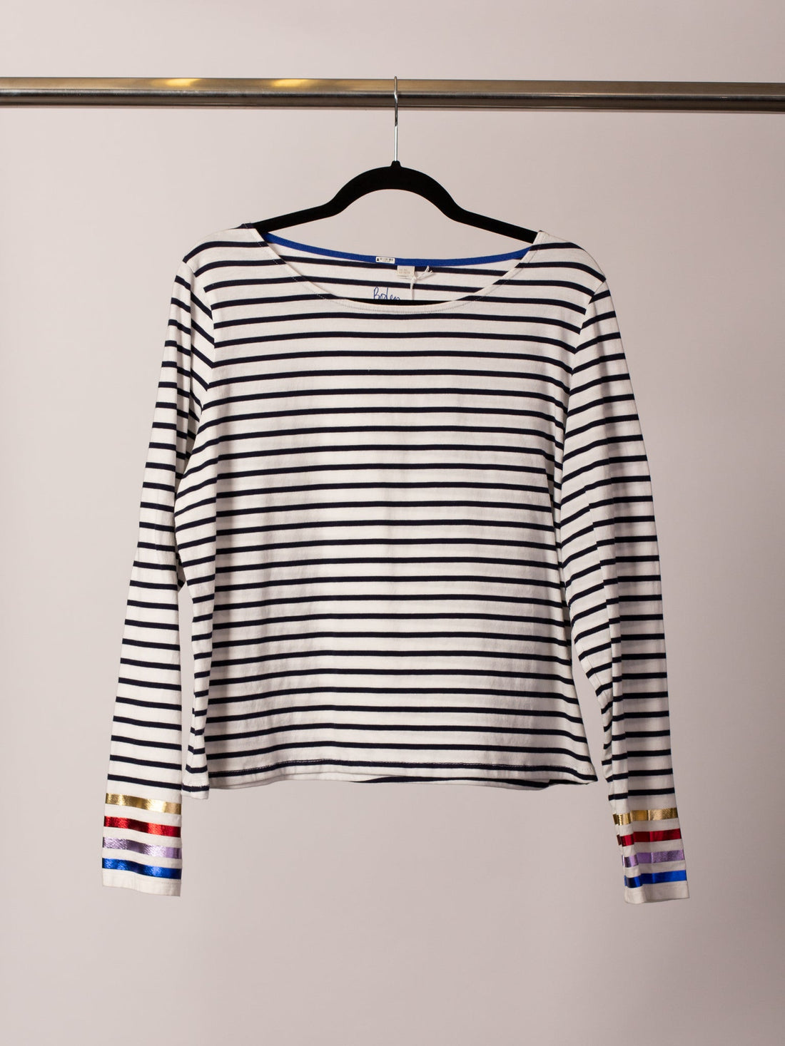 Boden Long Sleeve Breton Size 4