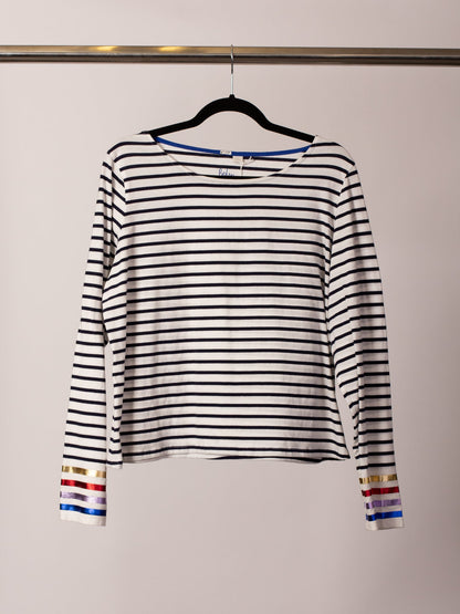 Boden Long Sleeve Breton Size 4