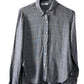 Bailey 44 Hold Me Tight Tie Button-Down Shirt-Plaid-Gray Multi/Plaid -Small