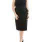 Gravitas Julia Lace Peplum Sheath Dress - Black - size 2